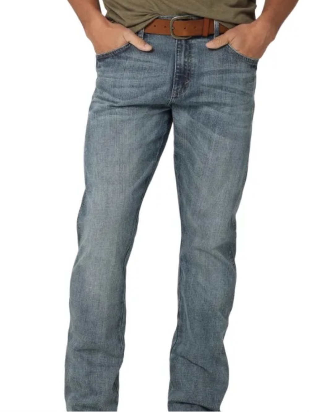 Wrangler Retro Relaxed Boot Jeans Mens 36x31 Blue Medium Wash Denim